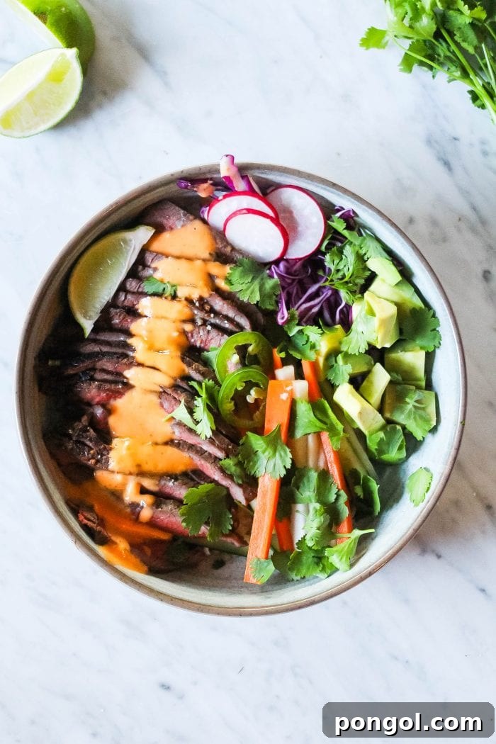 Whole30 banh mi bowls, a fresh and deconstructed take on the classic Vietnamese sandwich