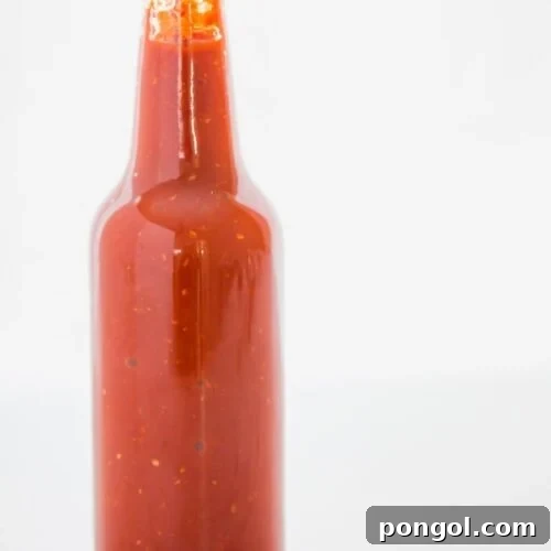 Whole30 sriracha in a bottle