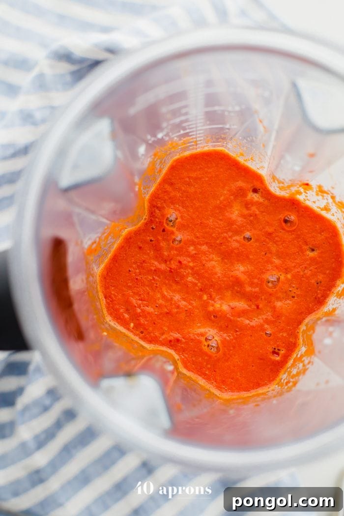 Whole30 sriracha in blender