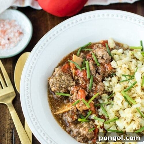 Whole30 instant pot beef with peppers