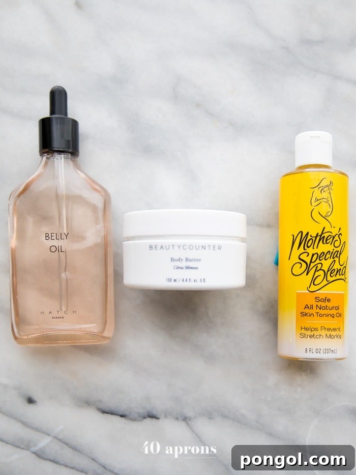 Pregnancy safe skincare products for stretch marks