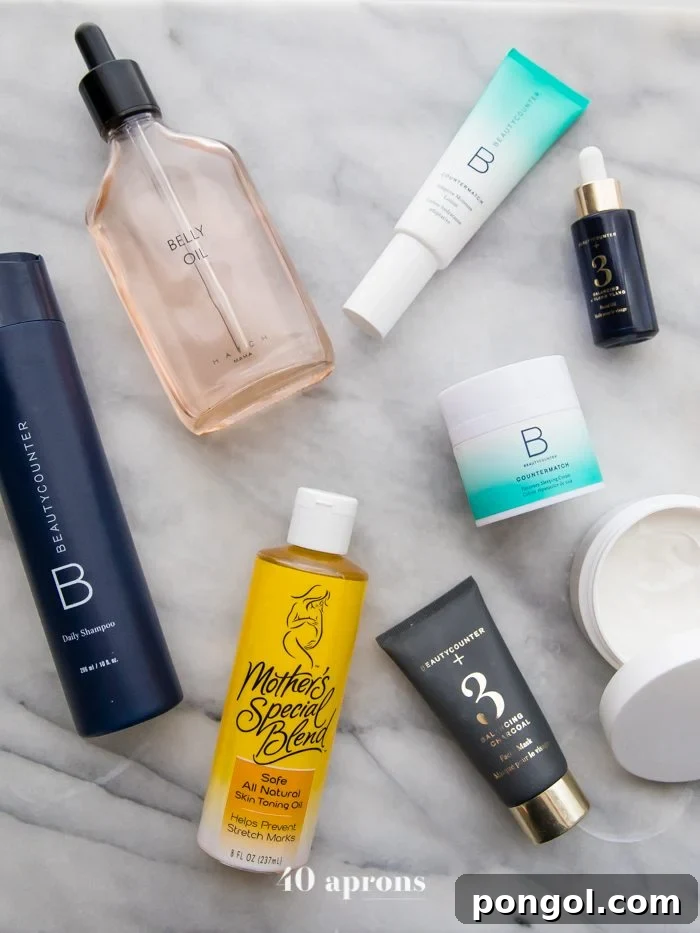 Pregnancy safe skincare products for a healthy glow