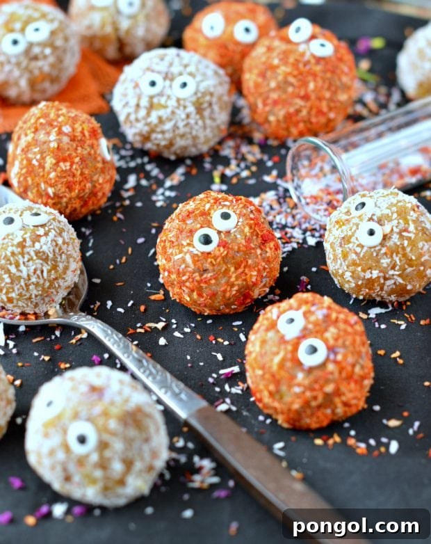 Apricot Coconut Balls Gluten Free Vegan