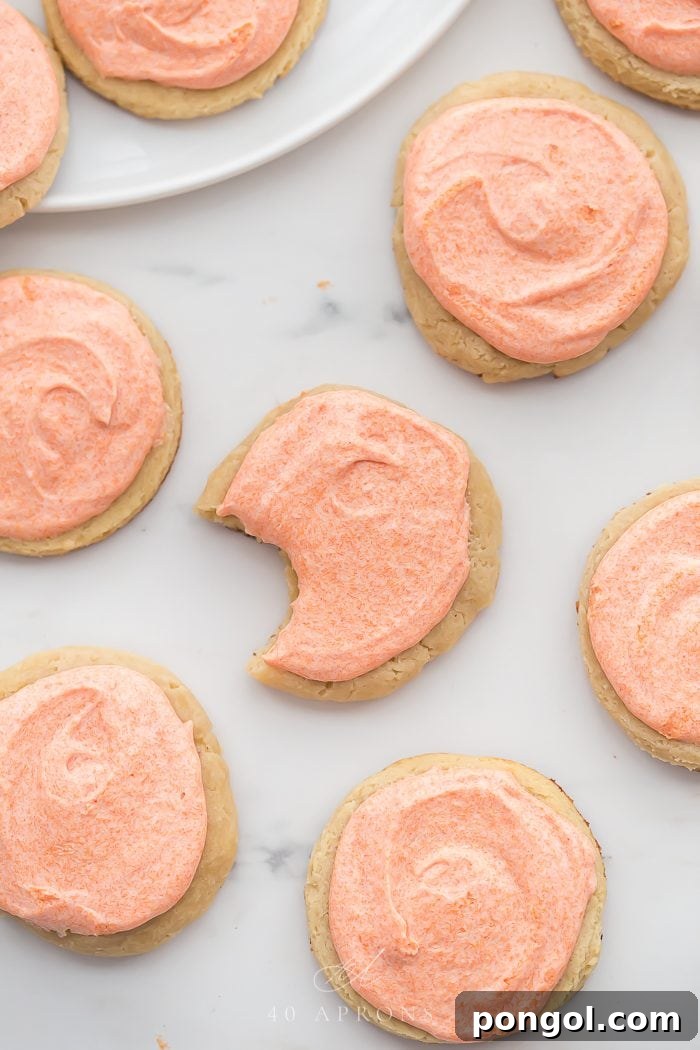 A paleo cookie with a bite taken out, showing the soft interior