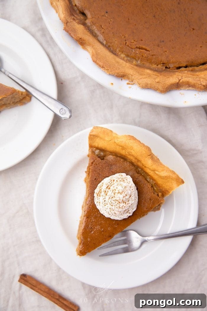 A slice of paleo pumpkin pie on a white plate