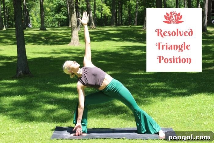 Effortless Detox: 8 Yoga Poses to Cleanse Your System 10 a blonde woman practicing detox yoga in a park