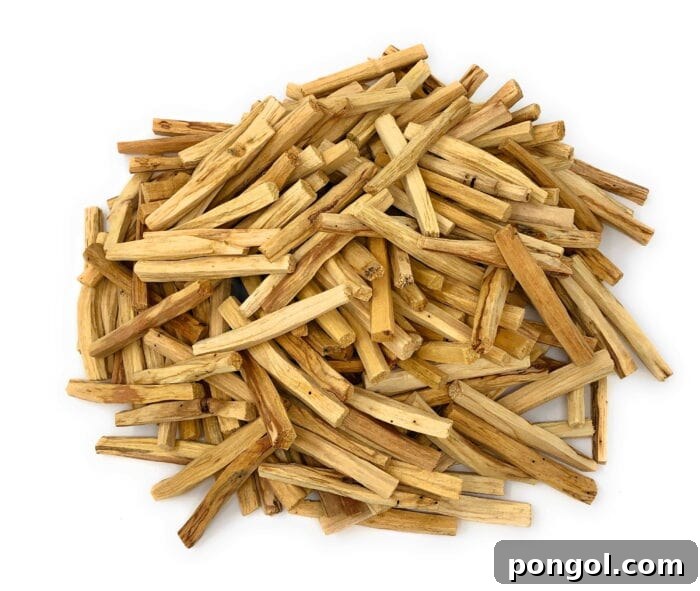 Palo Santo wood sticks from One Love Holistics, ethically sourced