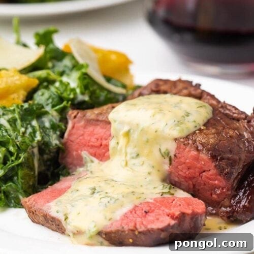 Perfect Filet Mignon with Bearnaise Sauce