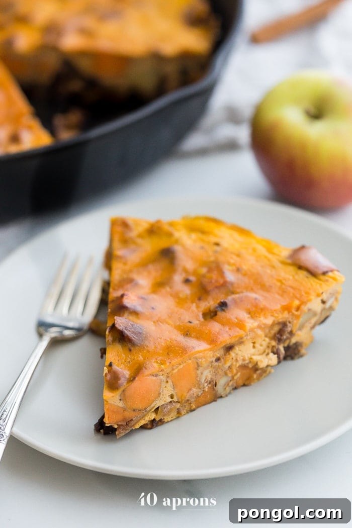 27 Sweet Potato Delights 18 Autumn-inspired Paleo Pumpkin Breakfast Bake with sweet potato and apple