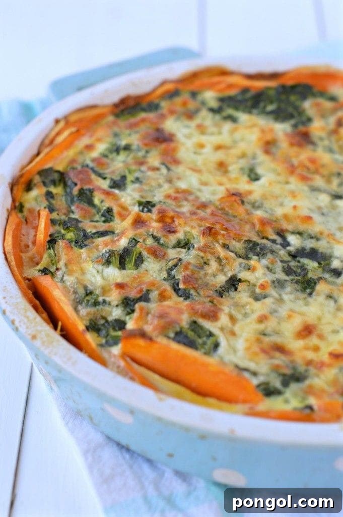 27 Sweet Potato Delights 21 Healthy Sweet Potato Crust Quiche with spinach