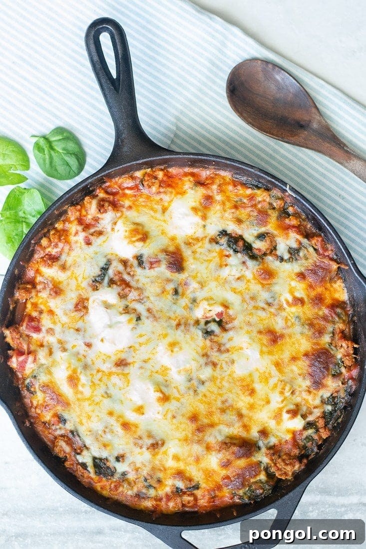 27 Sweet Potato Delights 23 One-pan Sweet Potato Skillet Lasagna