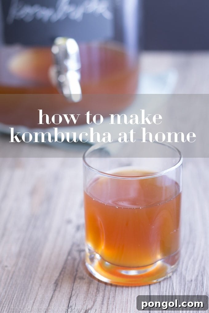 How to Make Kombucha at Home - The Laidback Vegan