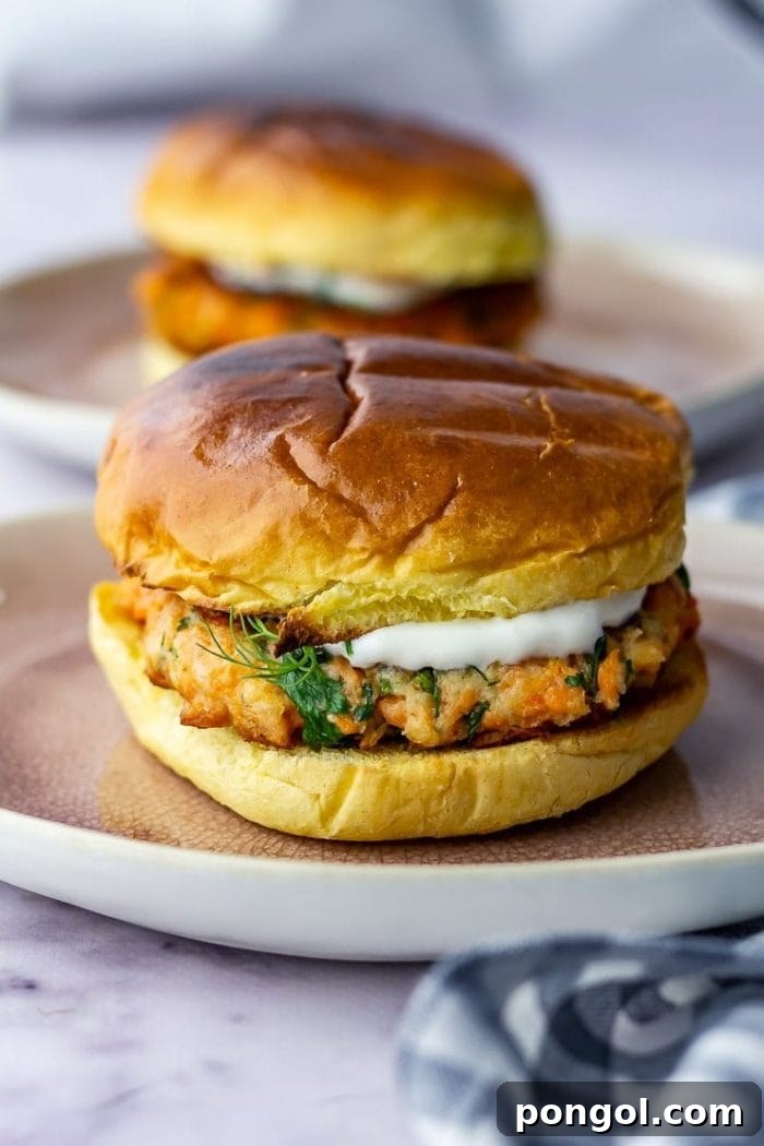 14 Delicious Canned Salmon Recipes 4 Salmon burgers