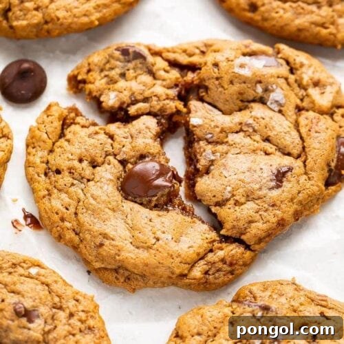 Delicious Paleo Chocolate Chip Cookies (Bakery Style)