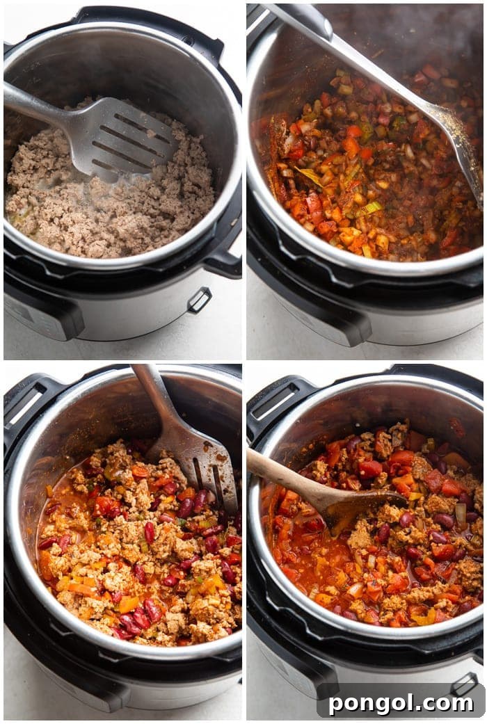 Ultimate Instant Pot Turkey Chili 3 Instructions for Instant Pot turkey chili