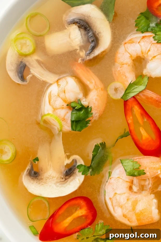 Step 4: Ladle into bowls, garnish, and add lime juice.