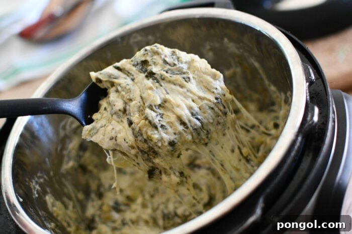 20 Effortless Keto Instant Pot Meals 22 Spinach artichoke dip
