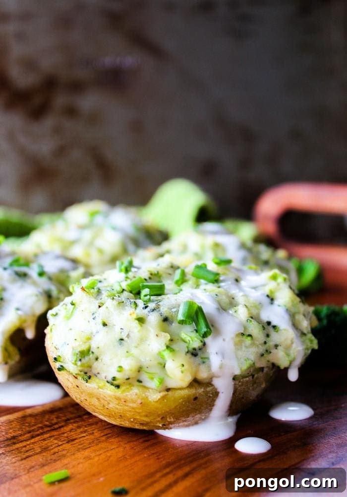 New Year, New You: 65 Satisfying Whole30 Meals 24 Broccoli ranch twice-baked potatoes, a comforting and flavorful side dish.