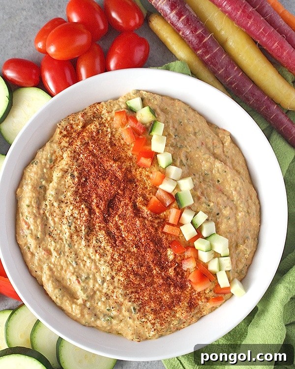 New Year, New You: 65 Satisfying Whole30 Meals 28 A inviting bowl of Whole30 beanless hummus, a creative and compliant alternative.