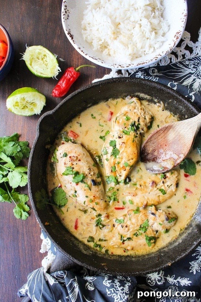 45 Delicious Coconut Milk Recipes 28 Coconut lime chicken