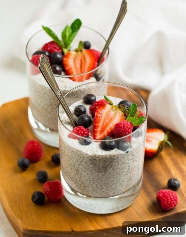 45 Delicious Coconut Milk Recipes 40 Coconut chia pudding
