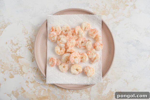 Cooked Shrimp for Seafood Salad