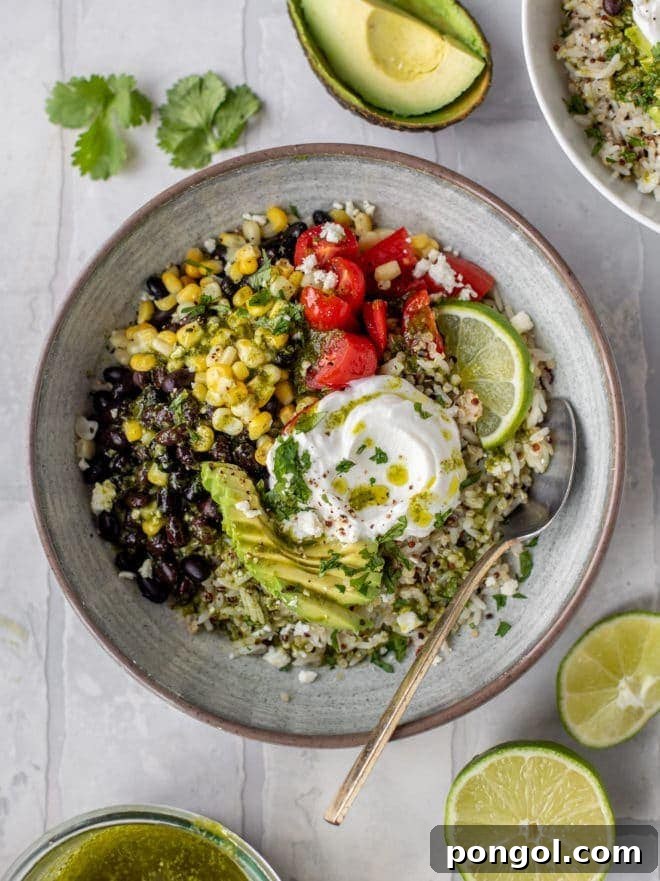 Baja grain bowl recipe