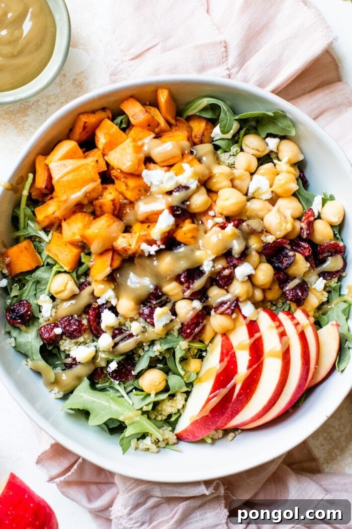 Autumn harvest grain bowl recipe