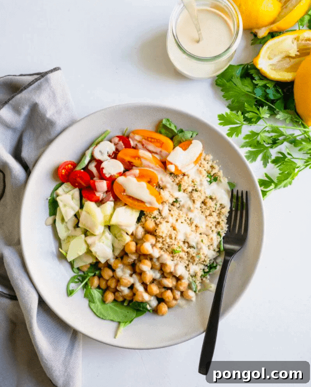 Chickpea and couscous grain bowl recipe