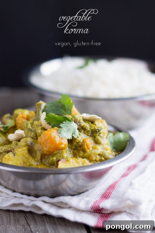 Delicious Vegan & Gluten-Free Vegetable Korma