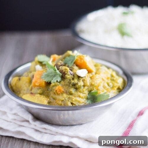 Vegetable Korma (Vegan, Gluten-Free)