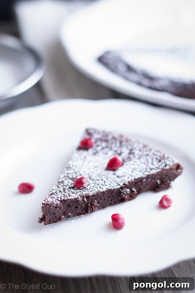 Flourless Chocolate Cake / The Stylist Quo