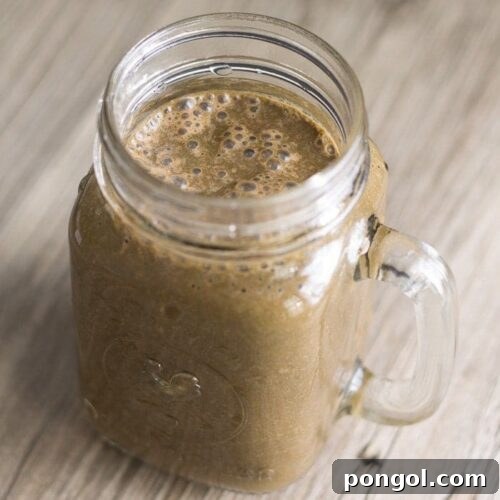 Brownie Batter Green Smoothie