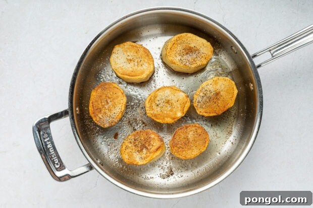 Golden Glazed Fondant Potatoes 7 Fondant-Potatoes-Process-Photo-2