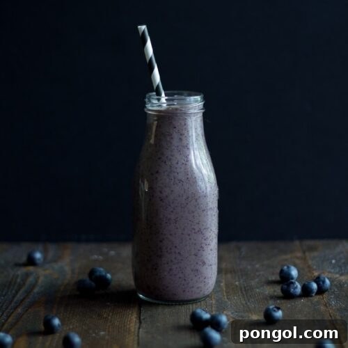 Blueberry Chia Smoothie