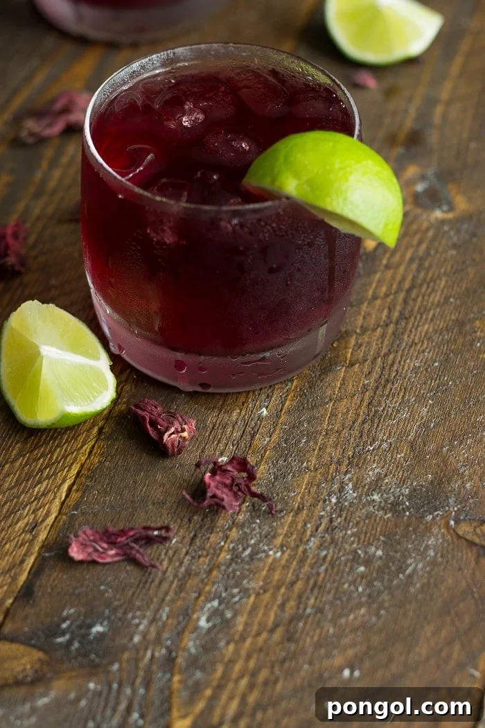 Dried Hibiscus Flowers for Brewing Tea - The key ingredient for a homemade, antioxidant-rich beverage.