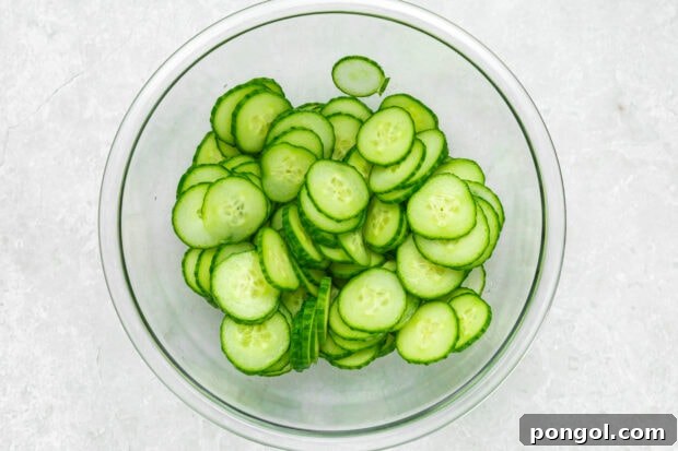 japanese cucumber salad process photo 1