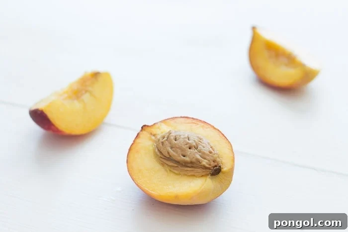 Sun-Kissed Vegan Peach Bliss 6 Another view of the vegan peach ice cream, emphasizing its rich texture and natural color, suitable for a healthy summer treat.