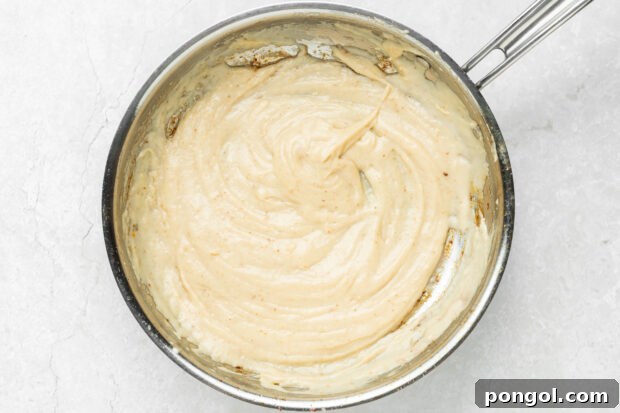 Crispy Pork Pan Gravy 7 bacon gravy step 3