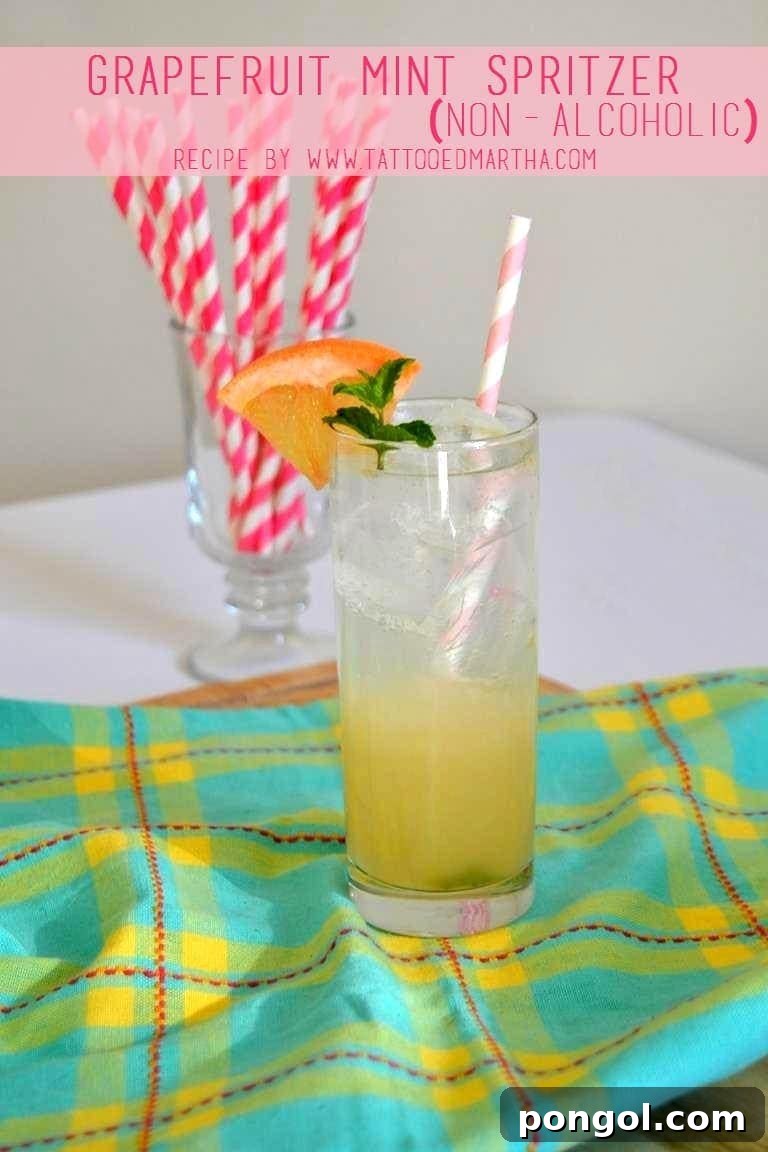 Plant-Based Baked Apple Cider Donuts with Pomegranate Glaze 12 A vibrant, non-alcoholic Grapefruit Mint Spritzer, perfect for a refreshing baby shower drink