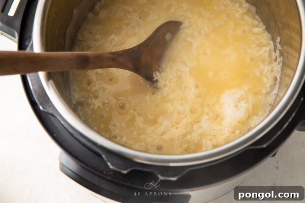 Instant Pot risotto