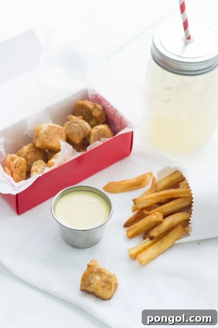 Delicious and ethical Chick-fil-A Tofu Nuggets, a vegan and judgment-free alternative that tastes remarkably similar to the original.