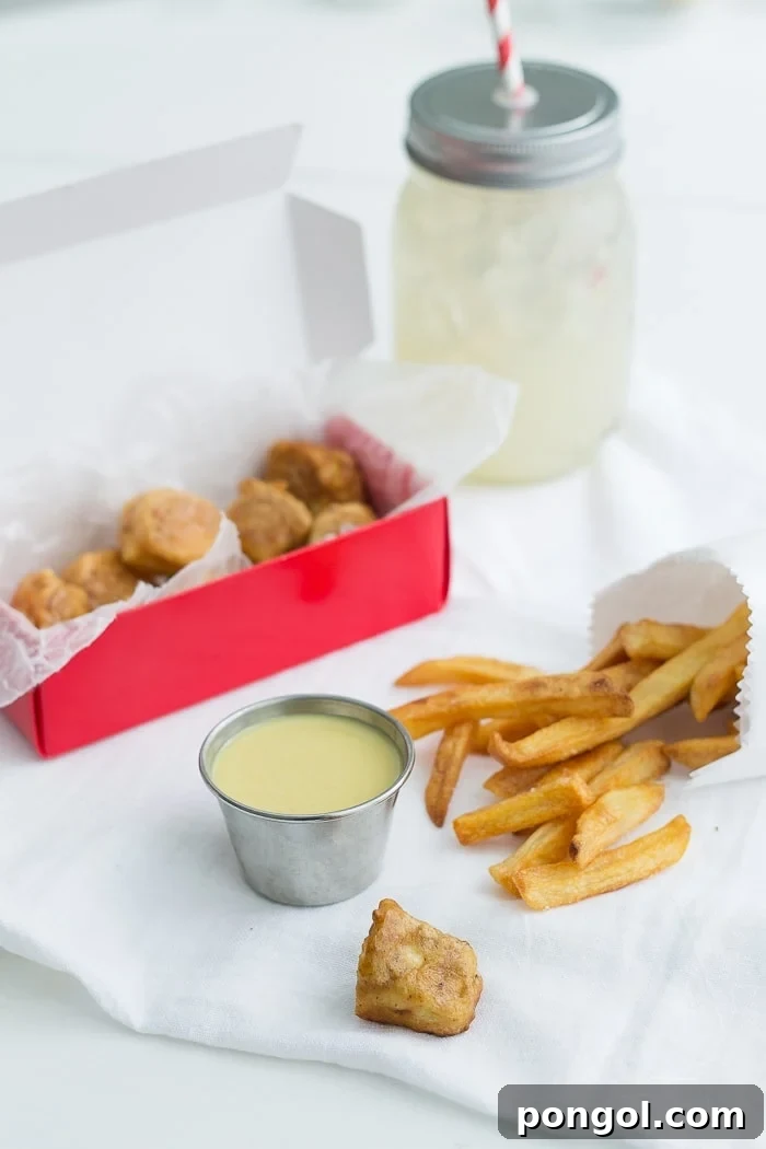 Crispy Chick-fil-A Tofu Nuggets, a healthy and ethical plant-based option for fast-food lovers.