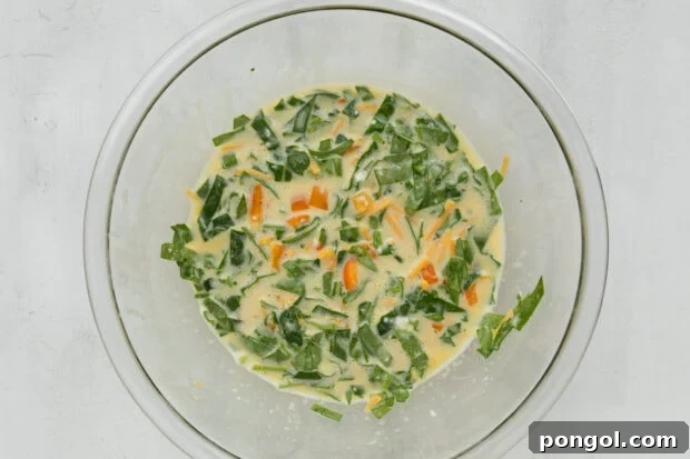 instant pot egg bites step 2