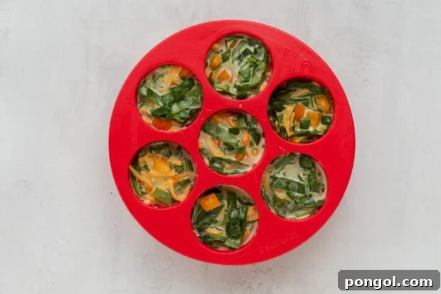 instant pot egg bites step 3