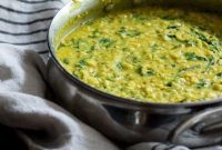 Spiced Spinach and Lentil Curry