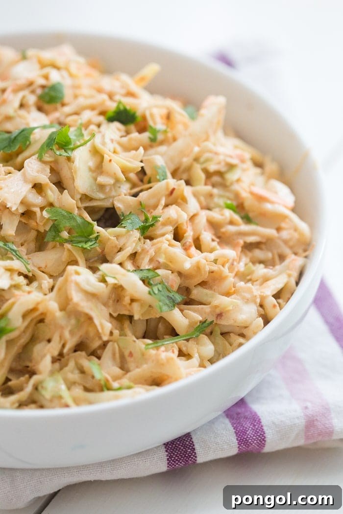 Chipotle Coleslaw - A crowd-pleaser for any gathering.