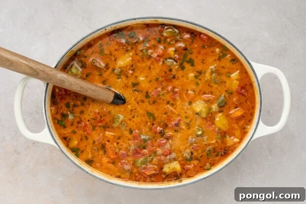 Whole30 creamy taco soup step 4