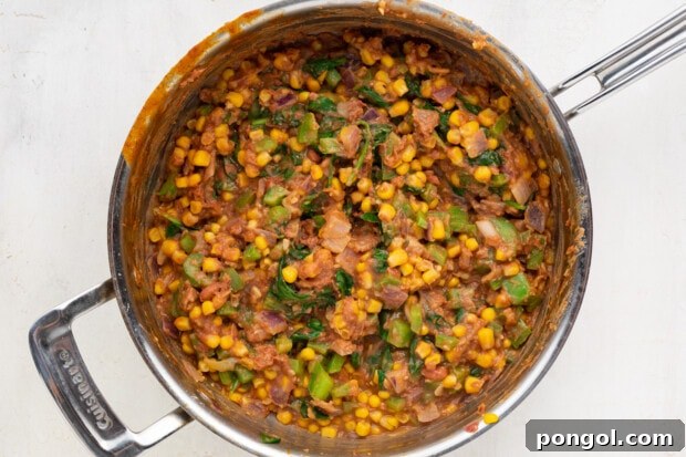 Flavor Packed Vegan Enchiladas 8 vegan enchiladas step 5