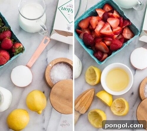 Roasted strawberry and buttermilk ice cream - Jeni's Ice Creams recipe. The perfect strawberry ice cream.